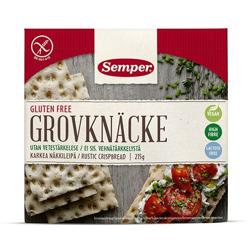Knækbrød grov glutenfri Semper