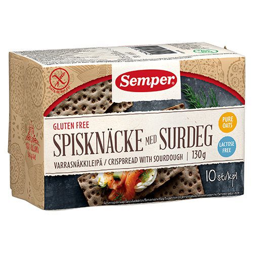 Knækbrød m. surdej glutenfri