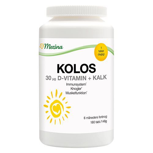 Kolos D-vitamin 30 mcg
