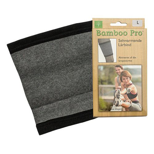 Lårbind, Str. L selvvarmende Bamboo Pro