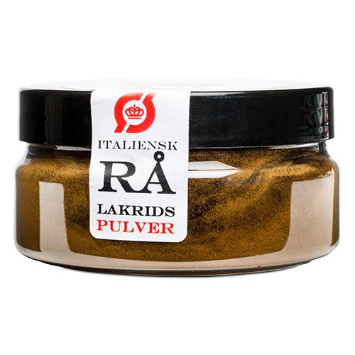 Lakrids pulver rå Ø