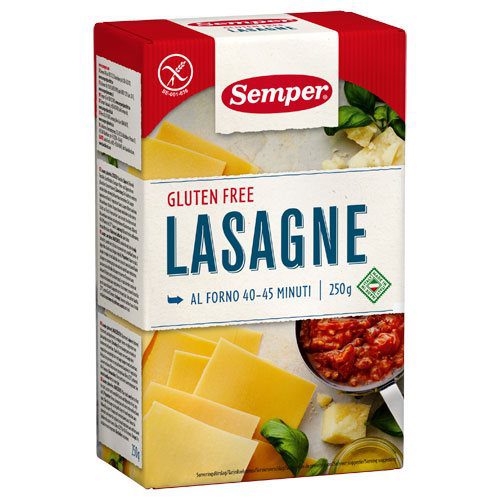 Lasagne glutenfri Semper