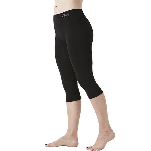 Leggings Cropped sort str. L