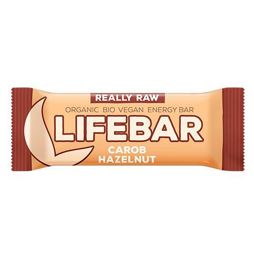 LifeBar Carob Hasselnød RAW Ø