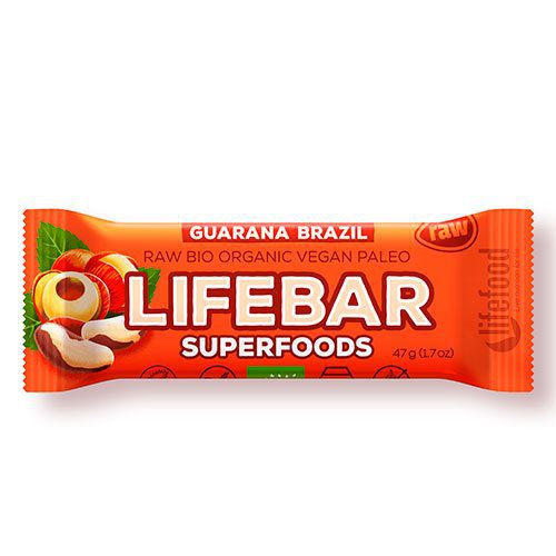 LifeBar Guarana paranød Plus Ø RAW
