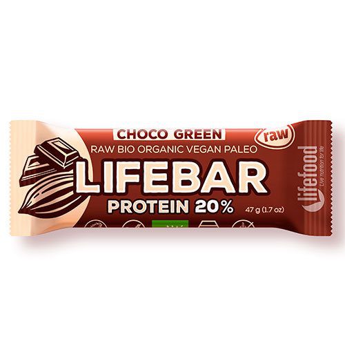 LifeBar Raw Proteinbar Ø Choco Green