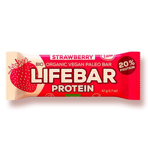 LifeBar Raw Proteinbar Ø  Strawberry