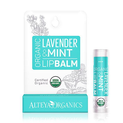 Lipbalm lavender mint Alteya Organics