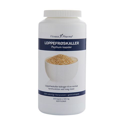 Loppefrøskaller Psyllium   Fitness Pharma