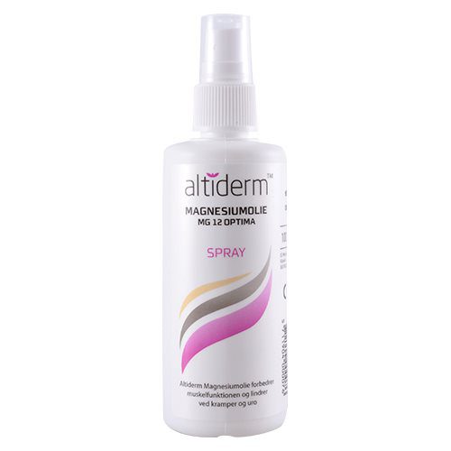 Magnesiumolie i sprayflaske  MG 12 Optima Altiderm
