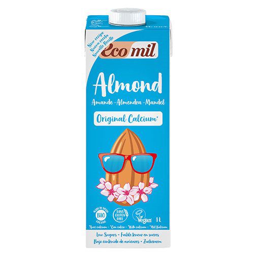 Mandeldrik m. calcium Ecomil Ø sødet med agave