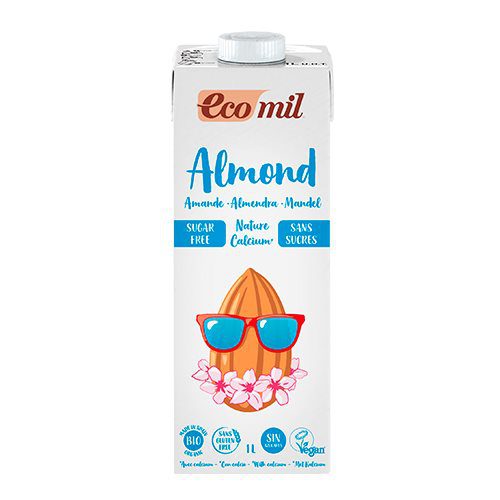 Mandeldrik m. calcium Ecomil Ø u. sukker