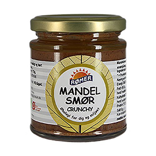 Mandelsmør crunchy glutenfri Ø