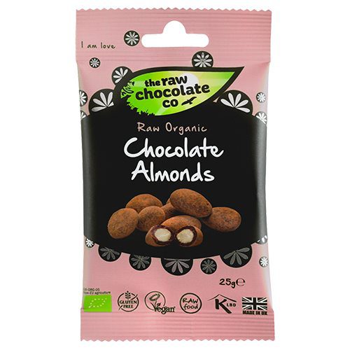 Mandler m. rå chokolade Ø Snack pack