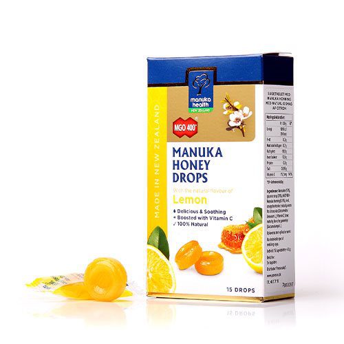 Manuka honning drops Lemon