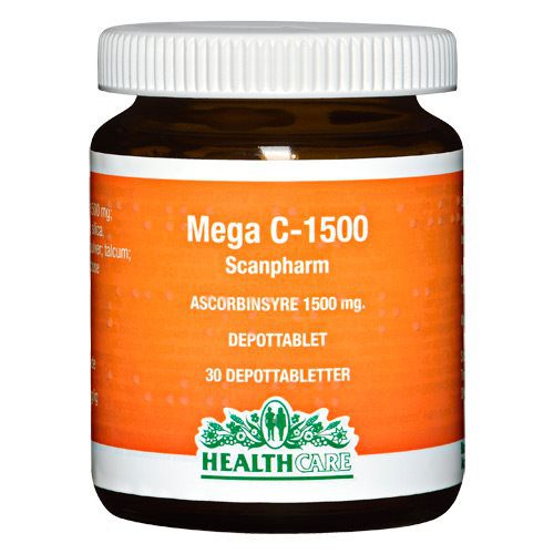 Mega C 1500 mg HealthCare