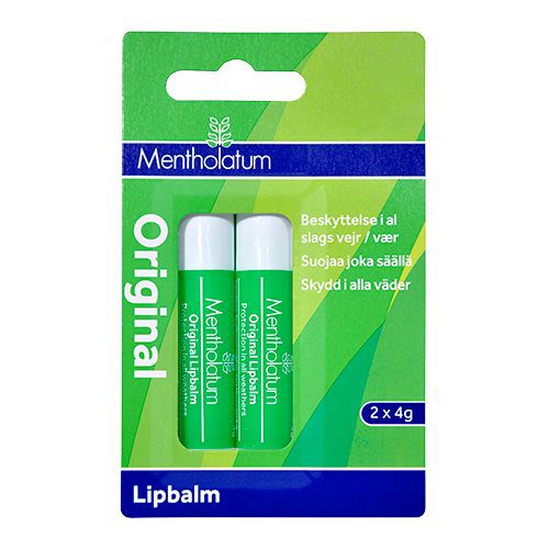 Mentholatum Læbepomade  2 stk.