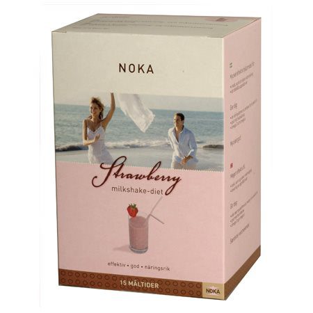 Milkshake jordbær Noka diæt Til 15 måltider