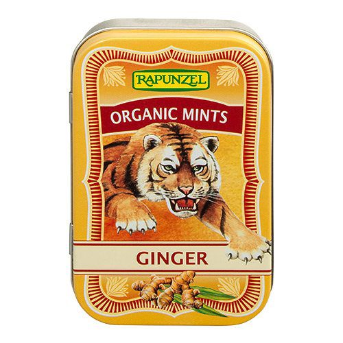Mintpastiller m. ingefær Ø Rapunzel