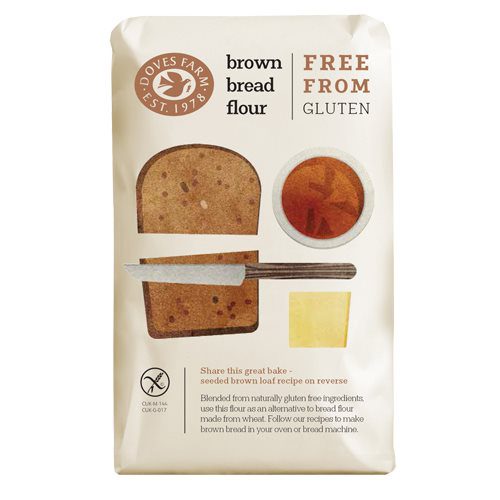 Mørk brødmix glutenfri