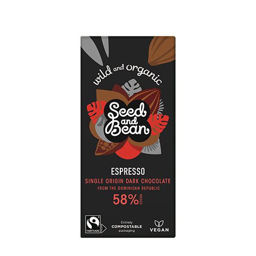Mørk Chokolade 58% Kaffe Ø Espresso Seed & Bean