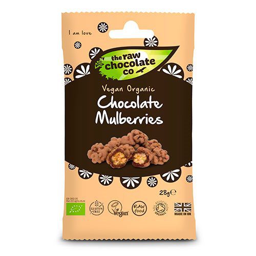 Morbær m. rå chokolade Ø