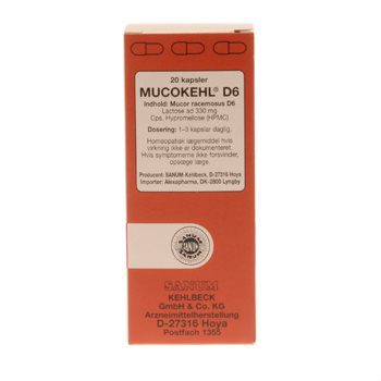 Mucokehl kapsler
