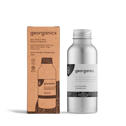 Mundskylleolie (Oil Pulling) Aktivt kul