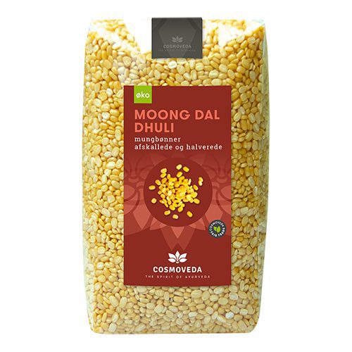 Mung bønner afskallede Ø Moong Dal