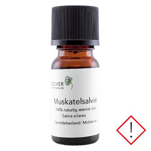 Muskatelsalvieolie æterisk