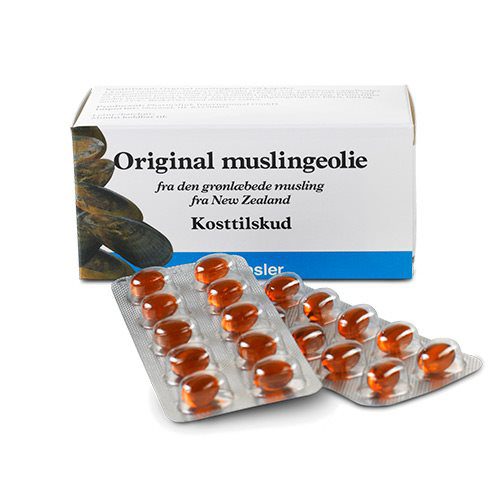 Muslingeolie original  (grønlæbede)