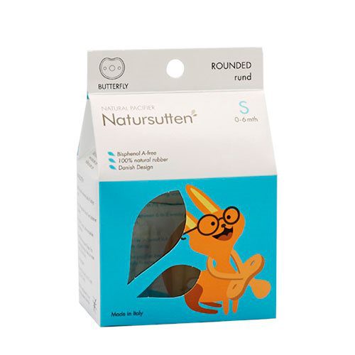 Natursutten sommerfugl rund S  0-6 mdr.