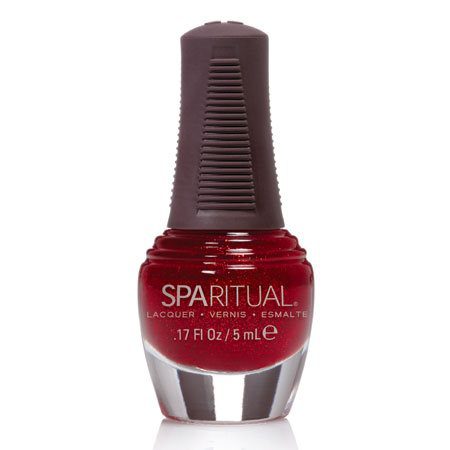 Neglelak mini mørkerød m.  glimmer 88034 SPARITUAL