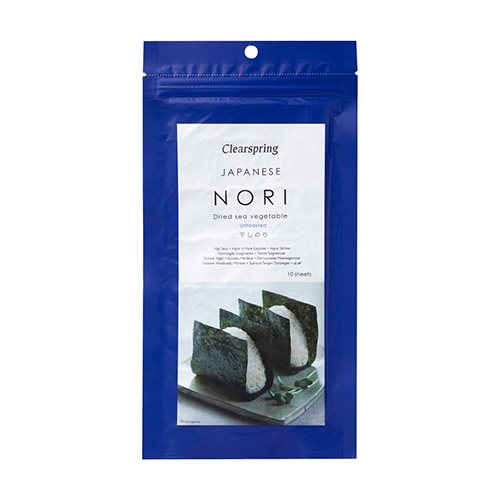 Nori plader rå (10 plader)