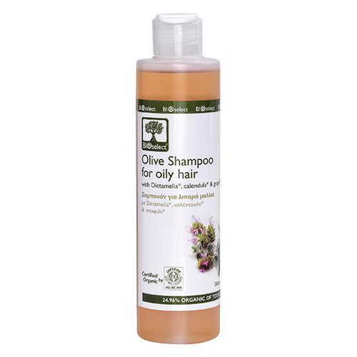 Oliven shampoo normal tørt  hår Bioselect BioEco