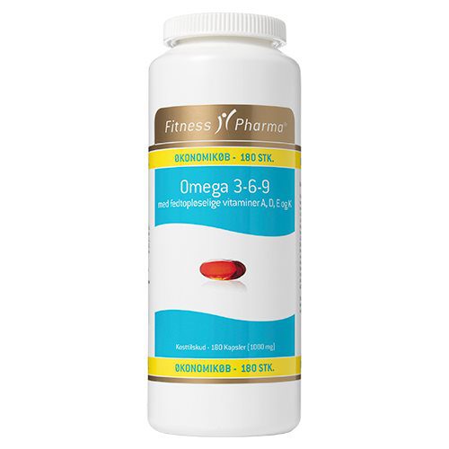 Omega 3-6-9 m. ADEK vit. Fitness Pharma