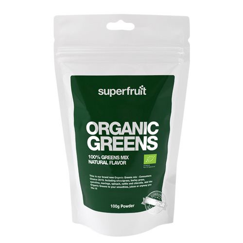 Organic greens pulvermix Ø Superfruit