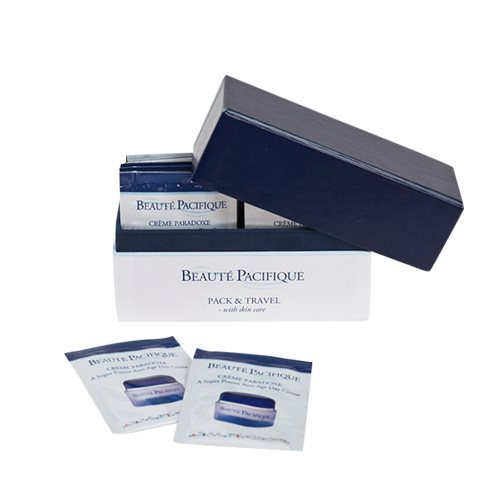Pack & Travel sachetter Beauté Pacifique renseskum , øjencr , dagcr , body