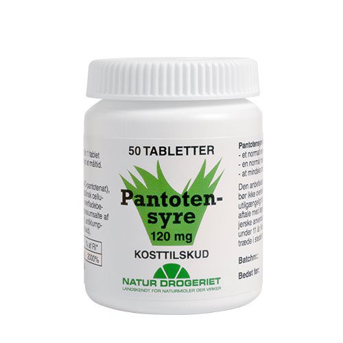 Pantotensyre 120 mg