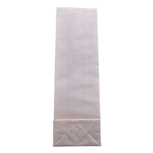 Papirpose hvid 265x80x45 mm