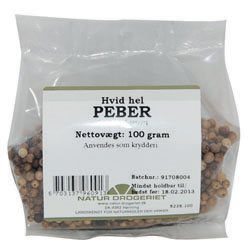 Peber hvid hel