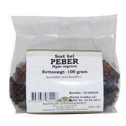 Peber sort hel