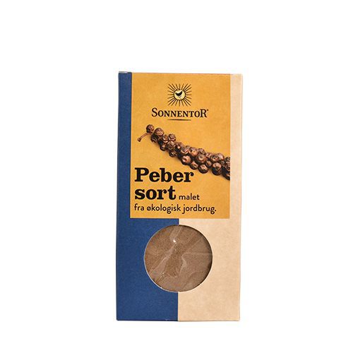 Peber sort malet Ø