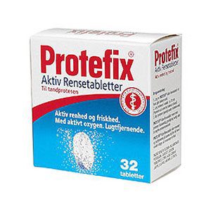 Protefix aktiv rensetabletter Til tandprotesen