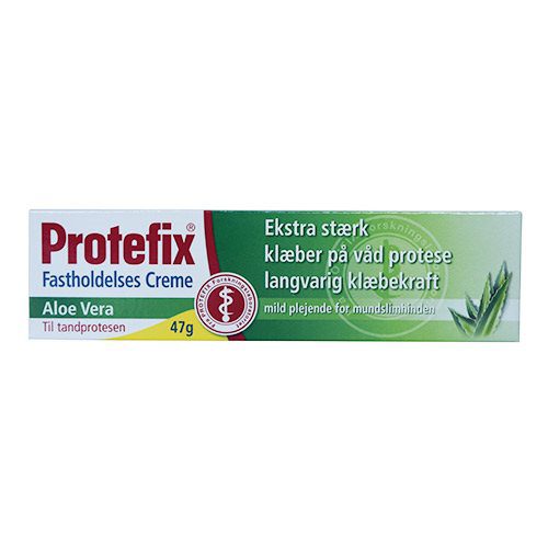 Protefix aloe vera fastholdelses creme Til tandprotesen
