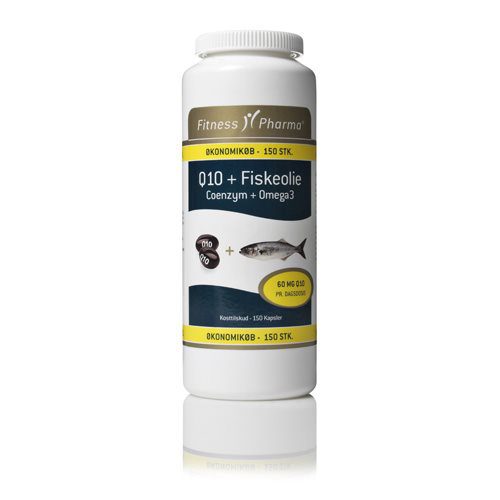Q10 m. fiskeolie  Fitness Pharma