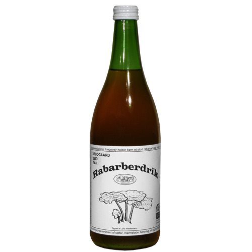 Rabarbersaft Ø fortyndes 1:4