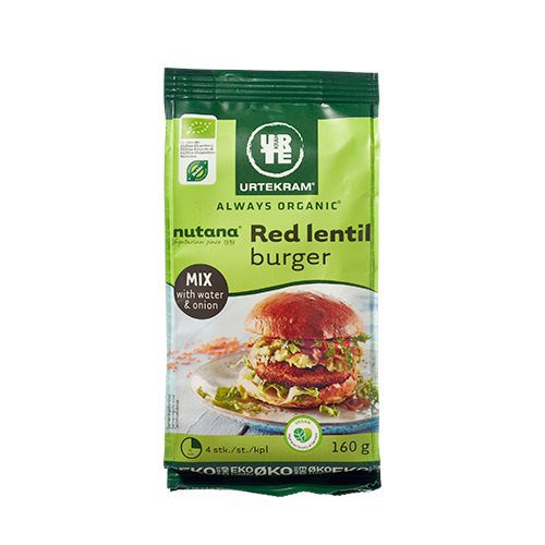 Red lentil burger mix Ø