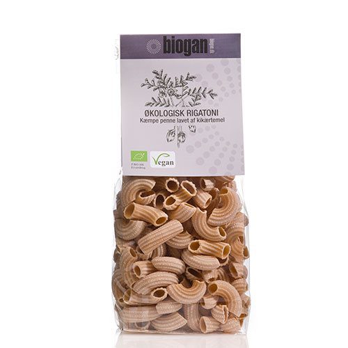 Rigatoni m. kikærtemel Ø