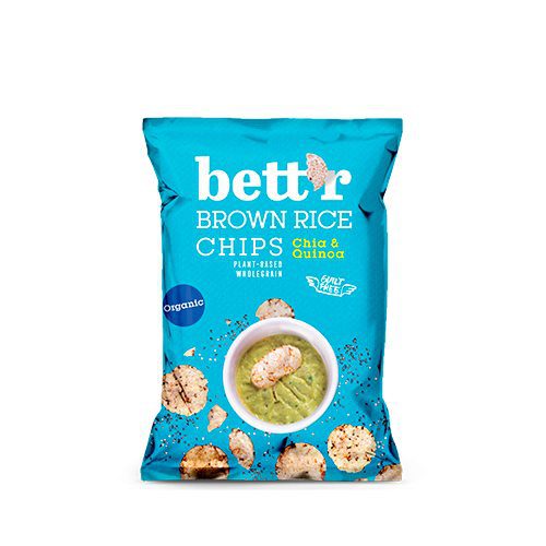 Ris Chips med chia og quinoa Ø